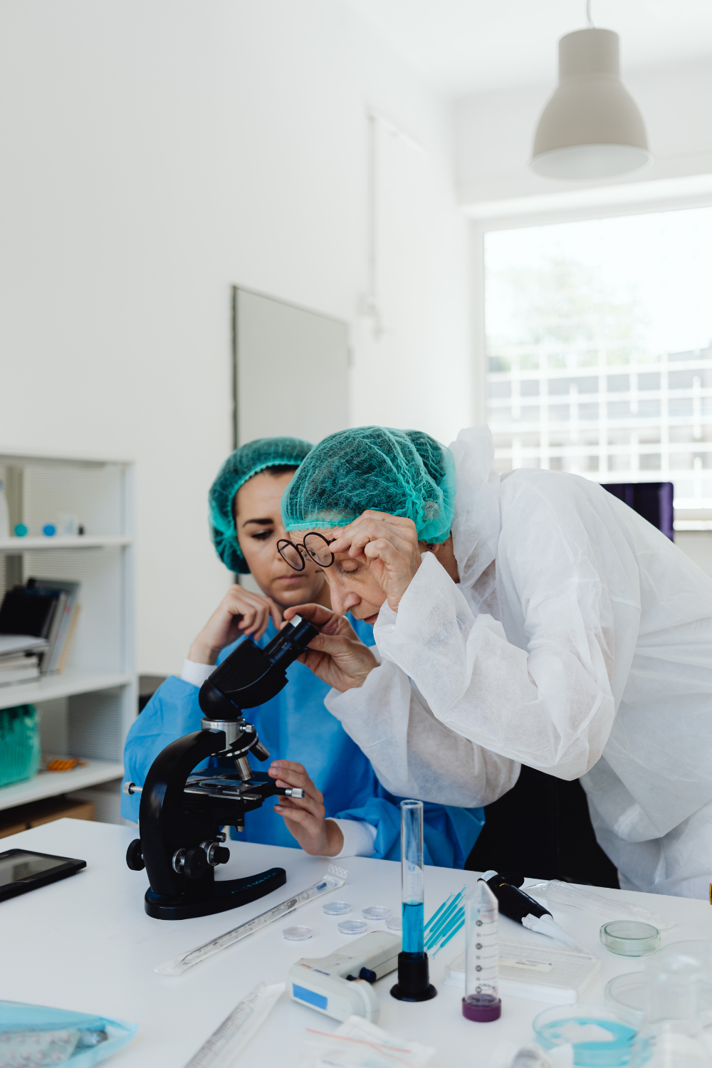 scientists in lab